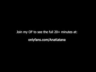 AnaKatana Takes Brutal Anal & Extreme Throat Training - Rough BDSM Spitroast with FatWolf