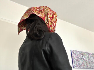 Beautiful Silk Headscarves Fashion Show, JOI, Lady Victoria Valente