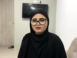 Religious Muslim stepsister swaps beliefs for cock