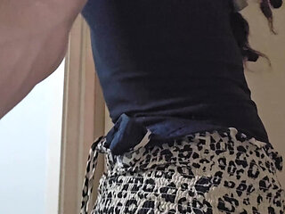 SkinnyFemboyOso Dressing Up in Panties & Skirts 