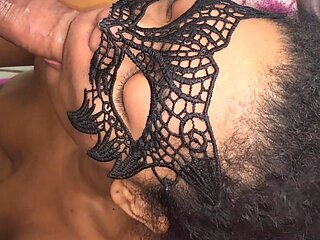 Throat Fuck with Cum in the Eye