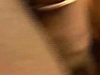 Red Stocking, a Good Fuck and a Footjob to the Black Cock