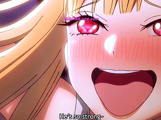 Marin Kitagawa surrenders slow in Gojou's strong arms