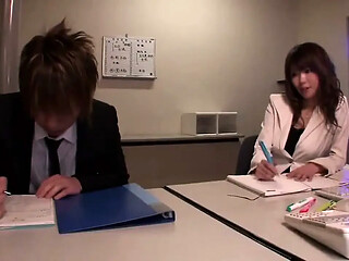 Fantasy Office. Miho, the Seductive New Employee with a Secret Side -scene 4