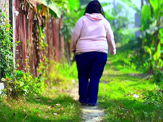 Arab Big Ass BBW Hot College Girl Fucked by Classmate!