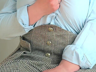 Beautiful Wife Tries to Show off Her Wonderful Breasts