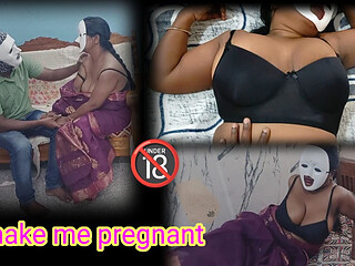 You Can Fuck Me and Make Me Pregnant - Tamil Horny Stepsister in Law Fucked with Loud Moaning
