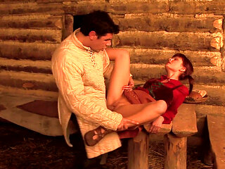 Amazing juicy cunt of filly expects wide open for big prick pump it