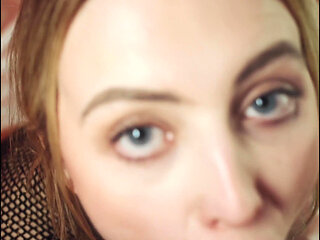 Cute British Blonde Lottie Lou POV Blowjob