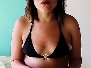 Hottest brunette solo webcam masturbation 2