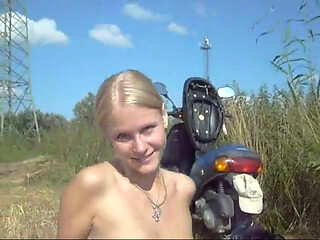 Slip Pushed Into Pussy