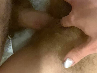 Sticking Cock and Finger Until She Cums