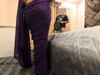 Indian Housewife Gives Blowjob & Fucks Hard - AC Repairman Role Play