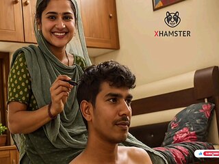 Indian Stepdaughter In-law Tamil Stepsister Romantic Video By -snapchat143