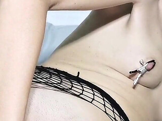 Fisted Pussy and Dildo in Ass