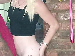 Horny Blonde S*** Came to Get F*****