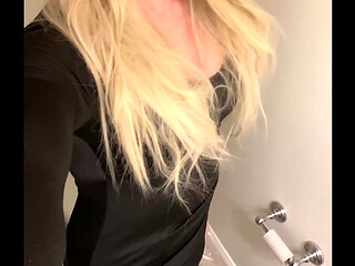 Gorgeous Blonde Transgender Woman