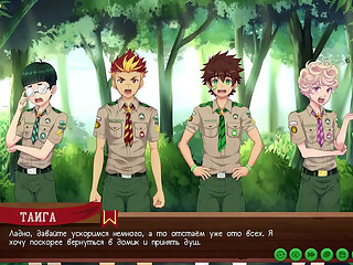 Game: Friends Camp path 2, part 26 - We return to the camp (russian voiceover)