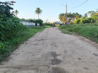 FUCK IN ABANDONED CONSTRUCTION WHEN HE WENT TO PEE