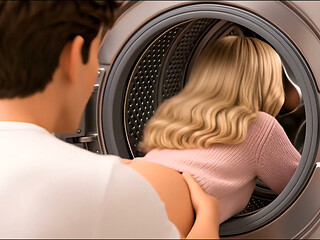 My Stepmom Got Stuck in the Washing Machine