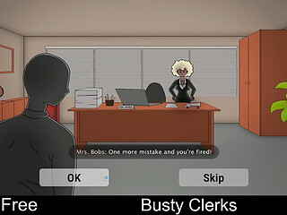 Busty Clerks