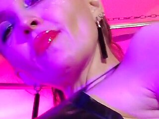 Eva Latex Femdom Solo Fetish BDSM Kink Mistress Gonzo Rubber Heels Hot Big Ass MILF