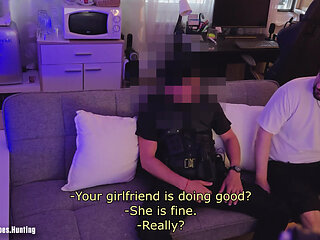 Dominant Straight Security Comes over and lets me worship his body and suck his dick (Gay for Pay)