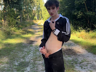 Forest Adventures with a Hard Dick