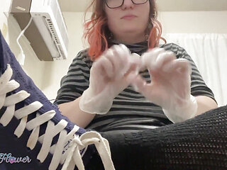 JOI: Worship My Feet While I Examine Your Cock