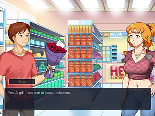 MILFs Plaza Part 19 - My Roommate Masturbates with a Cucumber in the Kitchen - by Eroticgamesnc