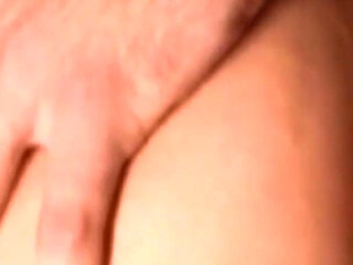 Intense anal orgasm for slutty babe
