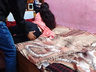 Hot Indian Desi Bhabhi Fucks Hard - Homemade HD Sex with Big Ass