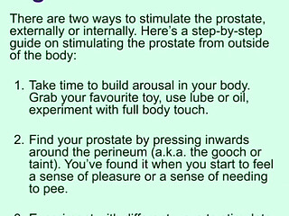 Prostate Orgasams Anal