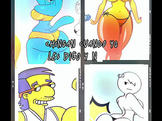 Milhouse: estoy enamorado de 3 babys