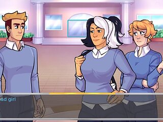 Overwatch visual novel with some naughty anime action