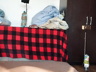 Amateur Wife Tries on Clothes and Cuts Them