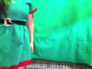 How Sexy You Are, Stepmother!! She Sent Me a Homemade Video of Her Touching Her Vagina Dressed as a Lepre