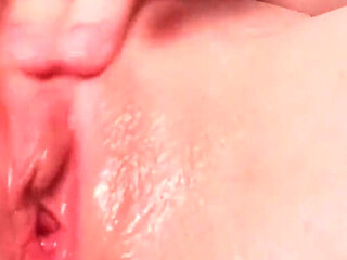Demure Brunette Masturbates After Homework Until Orgasm