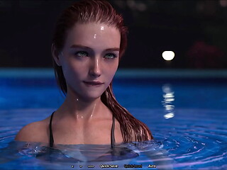 Summer Heat 04 By Naughty Fox Games - Dude Almost Got Caught Flirting With Sexy Redhead Slut, House Full of Hot Girls
