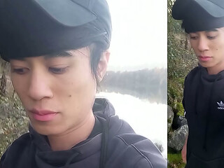 The cute guy Jon Arteen pees outdoors in this compilation of his hottest peeing moments