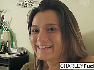 Cece Stone And Charley Chase - Has Some Fun In This Naughty Threesome