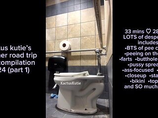 Summer Road Trip Pee Compilation Part 1