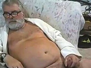 Bearded Daddy Stroking Solo