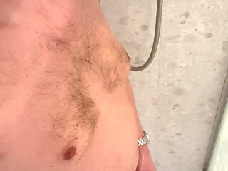 Horny Man in the Bathroom