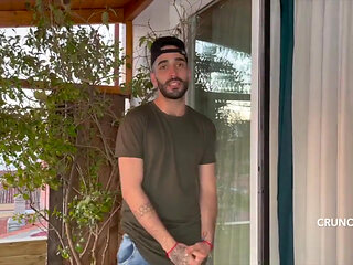 Big butt creampied by Stepdaddy hairy in exhib Madrid