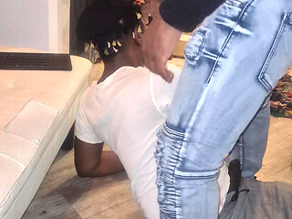 Gimme That Hoe Throat - He Destroyed My Mouth with BBC & Made Me Take It All