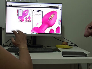 Real stepmother orders butt plug in front of her virgin stepson