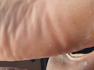 Kelly's Meaty Soles Rubbing Meet up