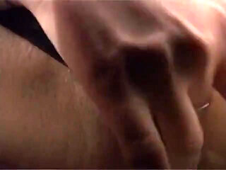 Fingering pussy in a close up amateur video
