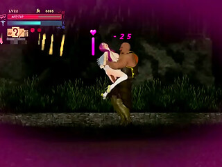 hentai game guilty hell 2 . Hot pink haired lady having sex with a tall man with big cock